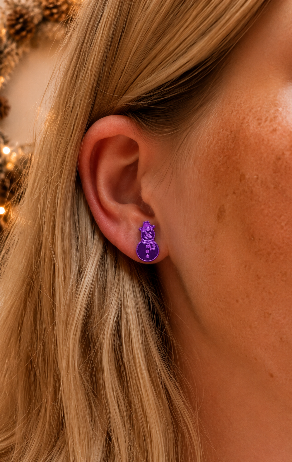 Ohrstecker Weihnachten, Geschenkidee für Damen, Kleines Geschenk Weihnachten, Ohrstecker, Kleines Wichtelgeschenk, Wichtelgeschenk Frau