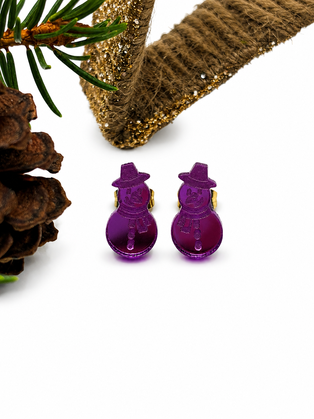 Ohrstecker Weihnachten, Geschenkidee für Damen, Kleines Geschenk Weihnachten, Ohrstecker, Kleines Wichtelgeschenk, Wichtelgeschenk Frau
