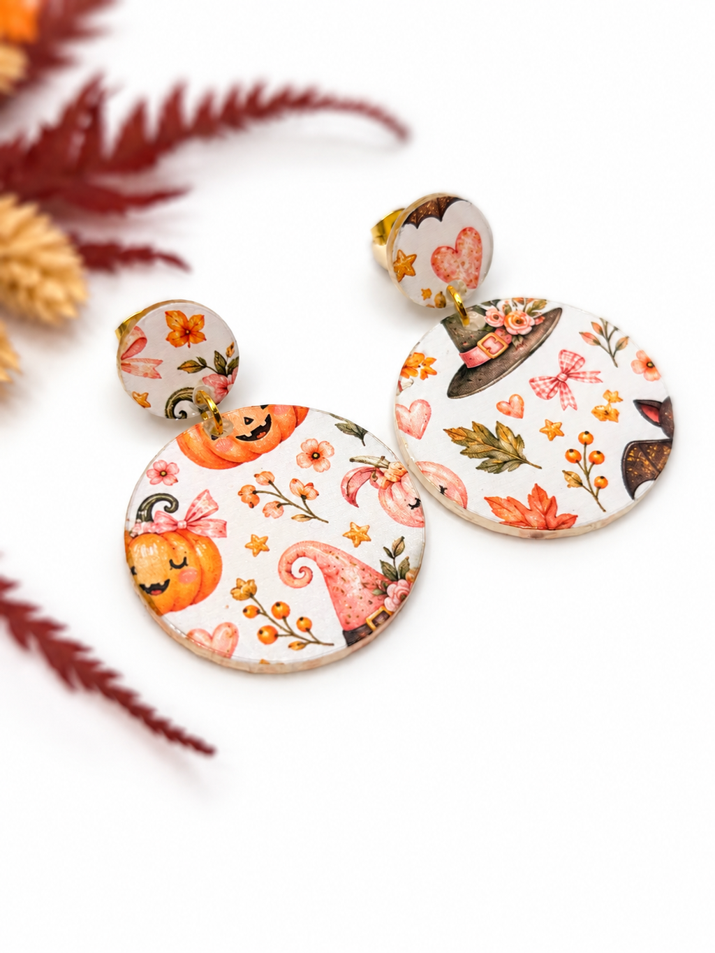 Halloween Ohrringe, Halloween Schmuck, Ohrringe Damen