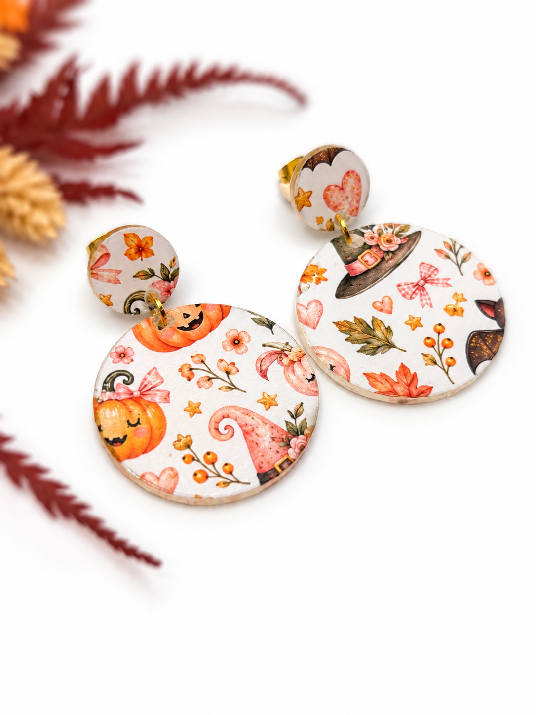 Halloween Ohrringe, Halloween Schmuck, Ohrringe Damen