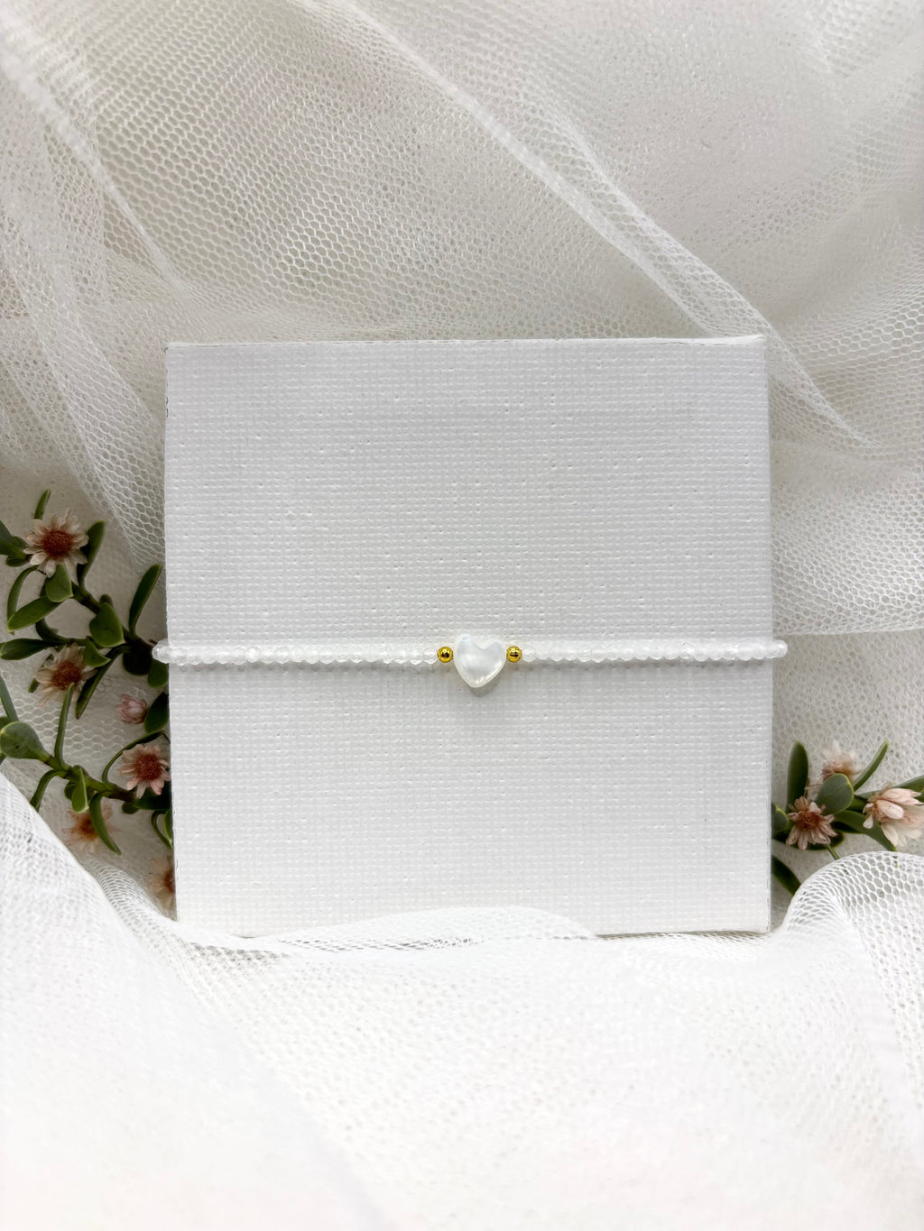 Armband mit Herz, Armband Mama, Muttertagsgeschenk Idee, Edelstein Armband, Armband für Damen, Armbänder mit Herz, Geschenk Ideen für Mama, Armband für Frauen