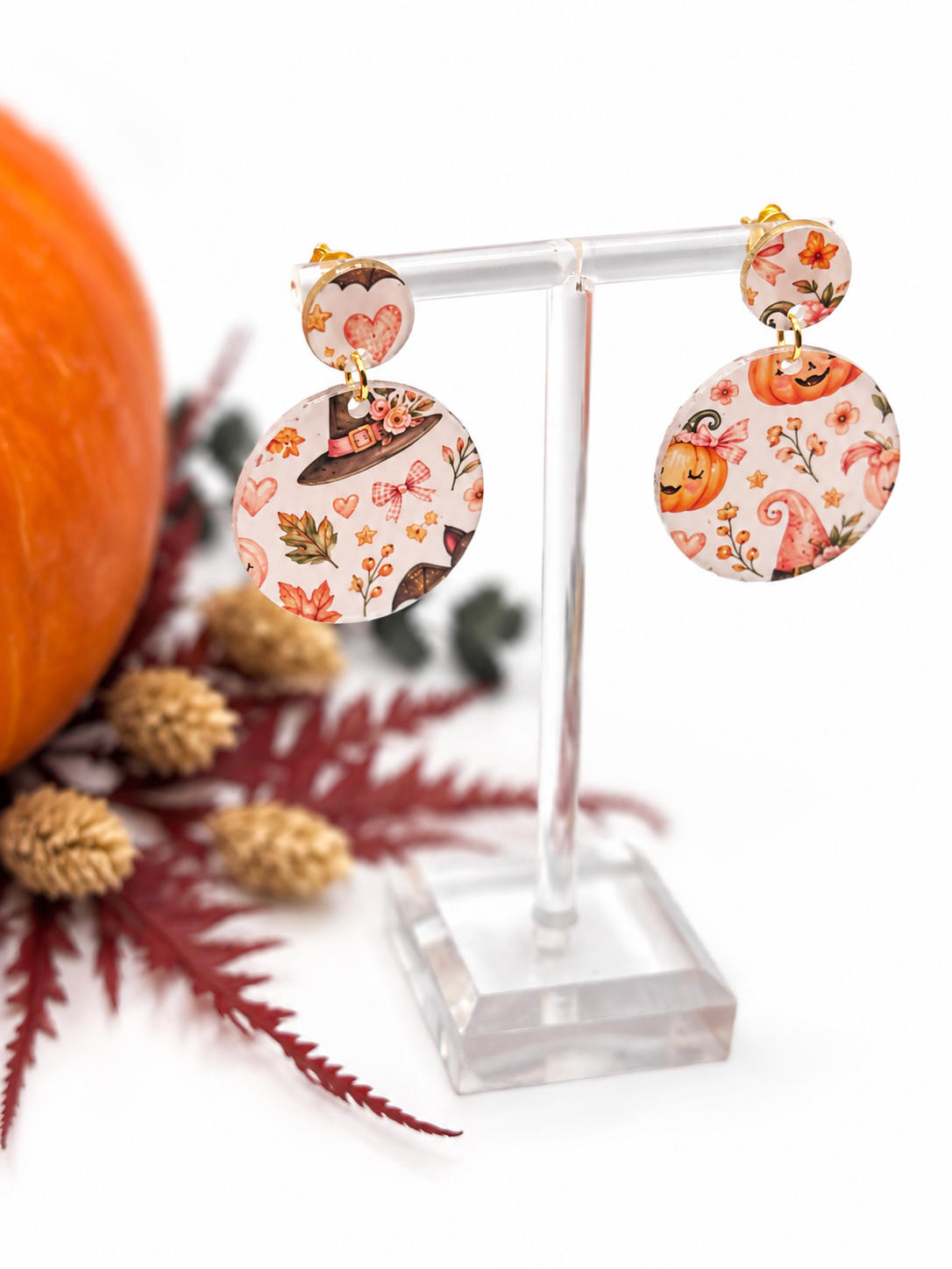 Halloween Ohrringe, Halloween Schmuck, Ohrringe Damen