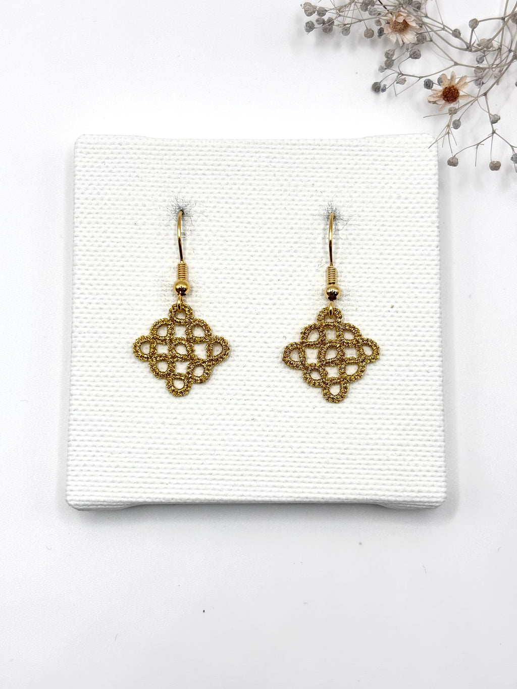 Besondere Ohrringe, Gold Ohrringe Damen, Ohrhänger Gold, Besonderer Schmuck, Geschenk Ideen für Mama, Geschenke für Mütter, Gold Ohrringe
