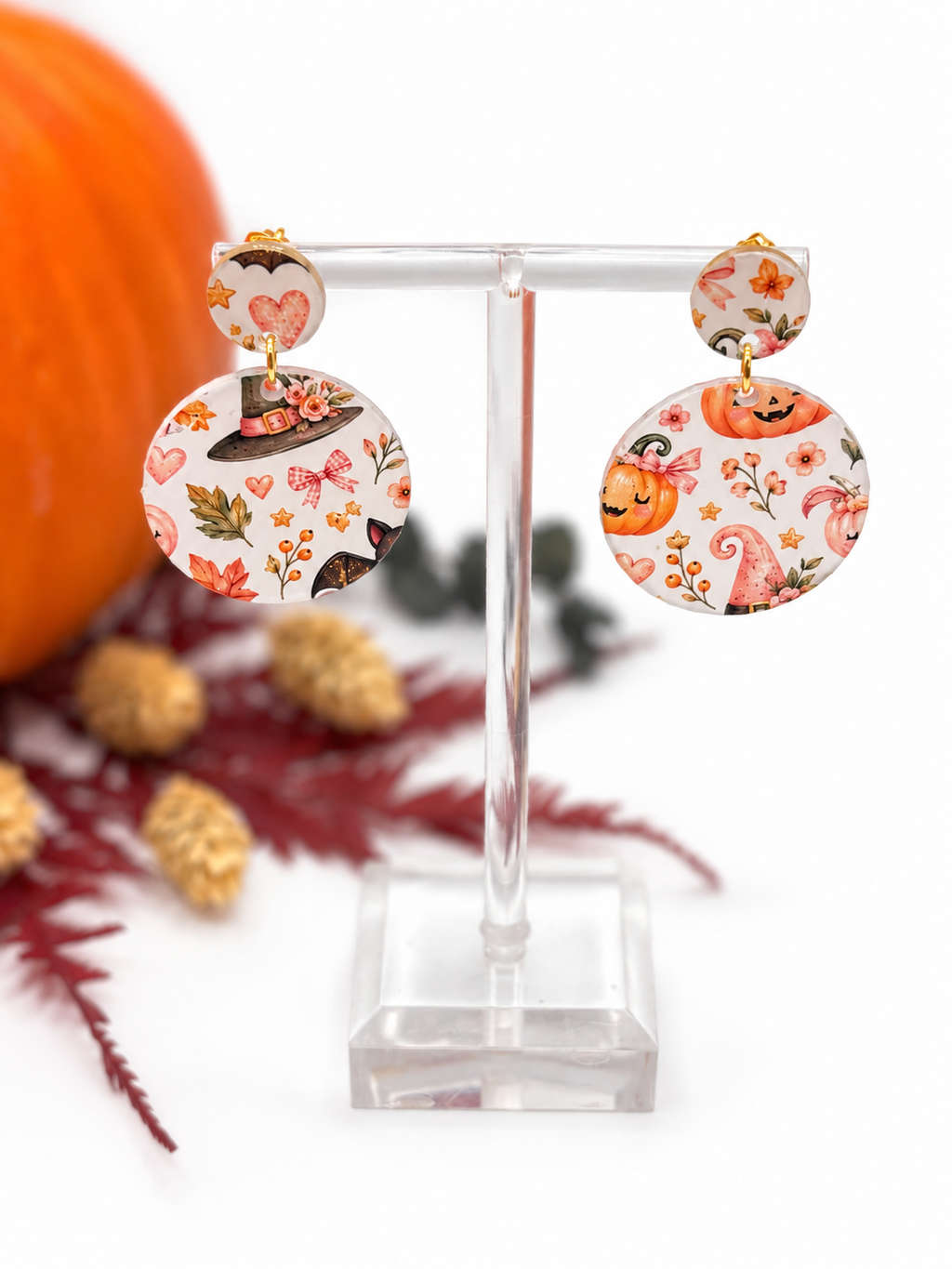 Halloween Ohrringe, Halloween Schmuck, Ohrringe Damen