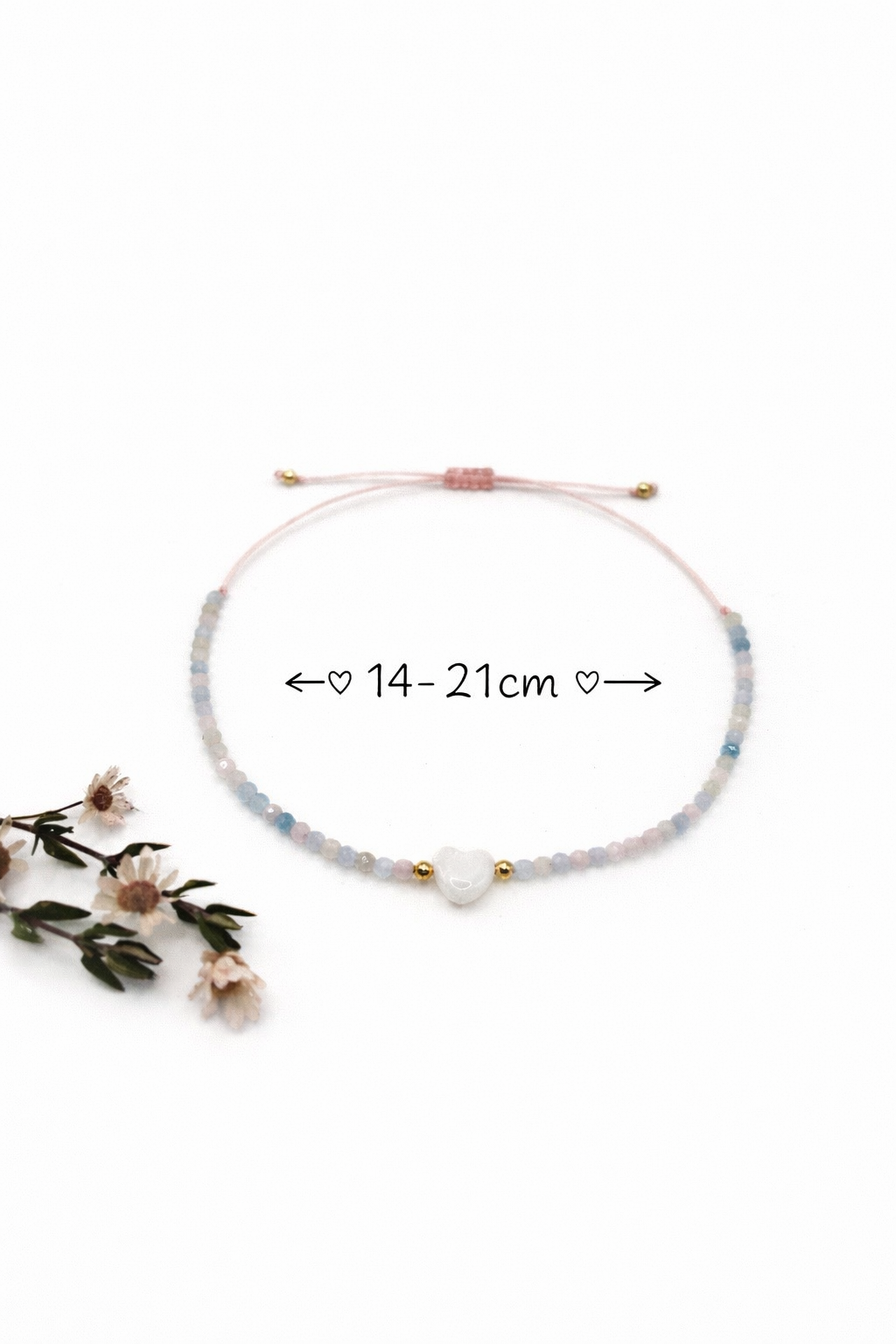 Armband mit Herz, Armband Mama, Muttertagsgeschenk Idee, Edelstein Armband, Armband für Damen, Armbänder mit Herz, Geschenk Ideen für Mama, Armband für Frauen