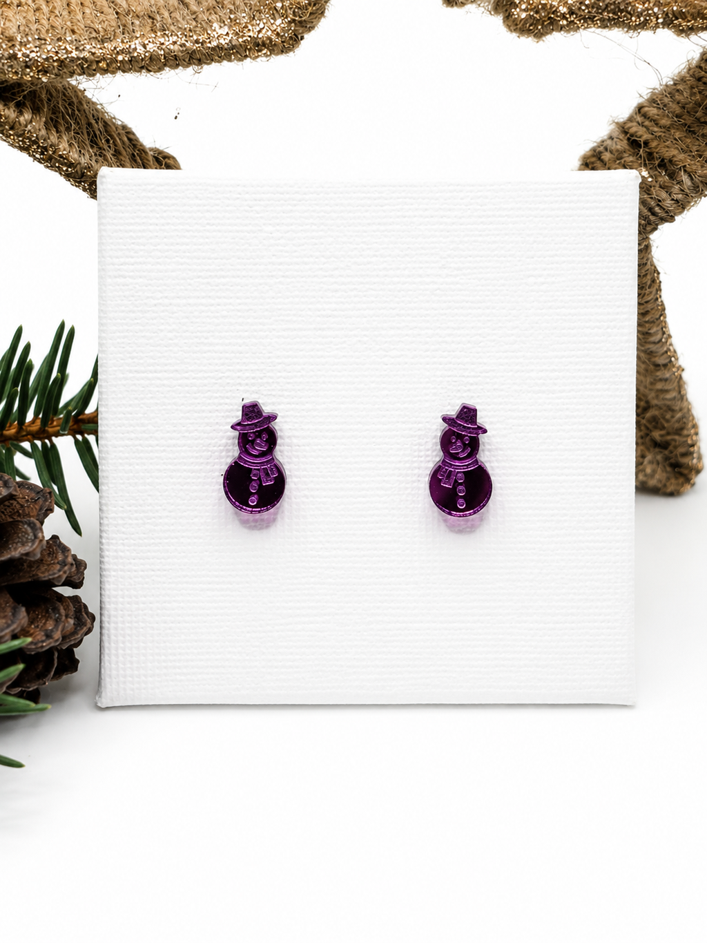 Ohrstecker Weihnachten, Geschenkidee für Damen, Kleines Geschenk Weihnachten, Ohrstecker, Kleines Wichtelgeschenk, Wichtelgeschenk Frau