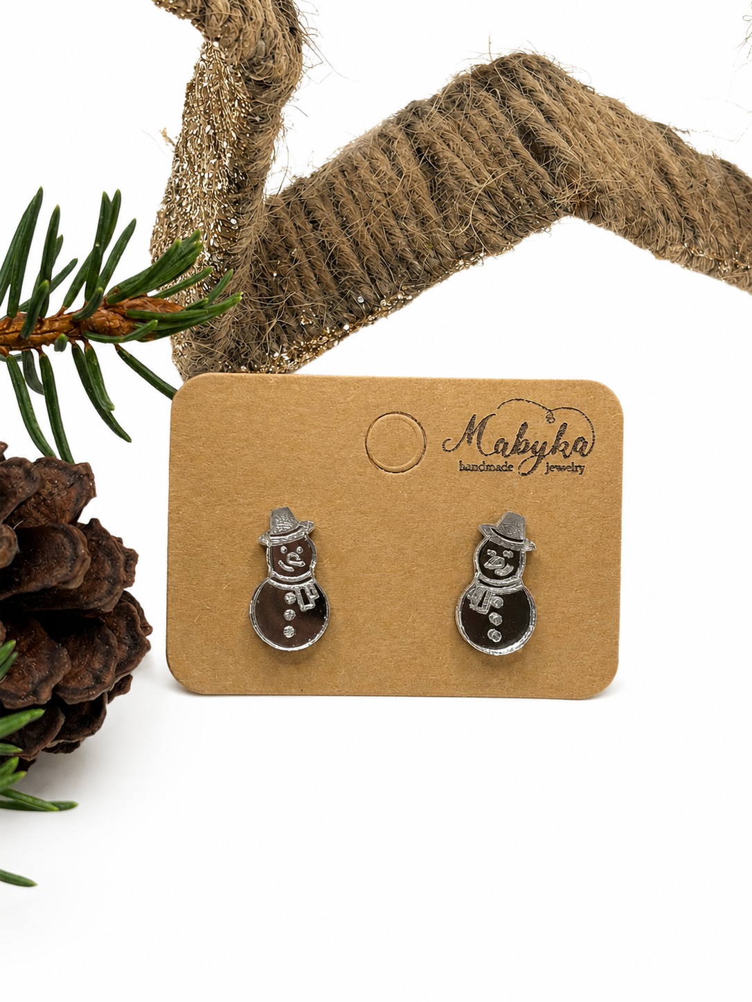 Ohrstecker Weihnachten, Geschenkidee für Damen, Kleines Geschenk Weihnachten, Ohrstecker, Kleines Wichtelgeschenk, Wichtelgeschenk Frau
