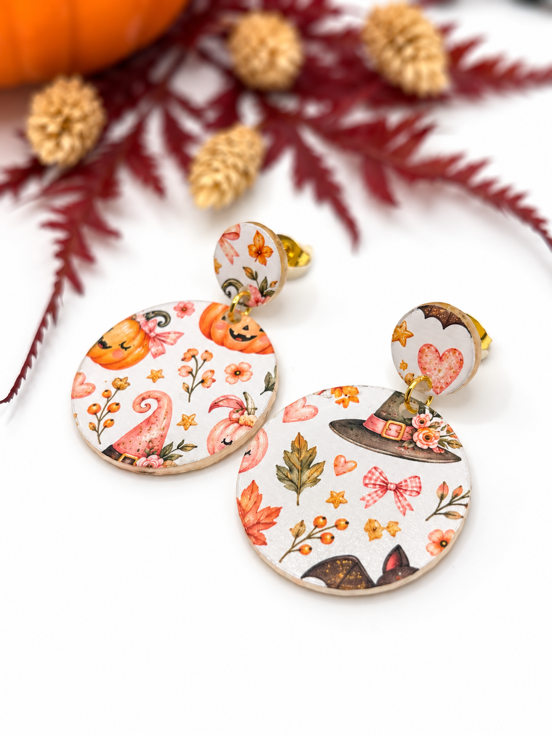Halloween Ohrringe, Halloween Schmuck, Ohrringe Damen