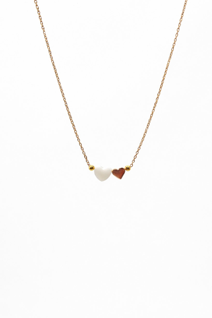 Geschenke für Mütter, Goldene Kette mit Herz, Kette mit Herz Anhänger, Geschenke für Mütter, Goldene Kette mit Herz, Kette mit Herz Anhänger