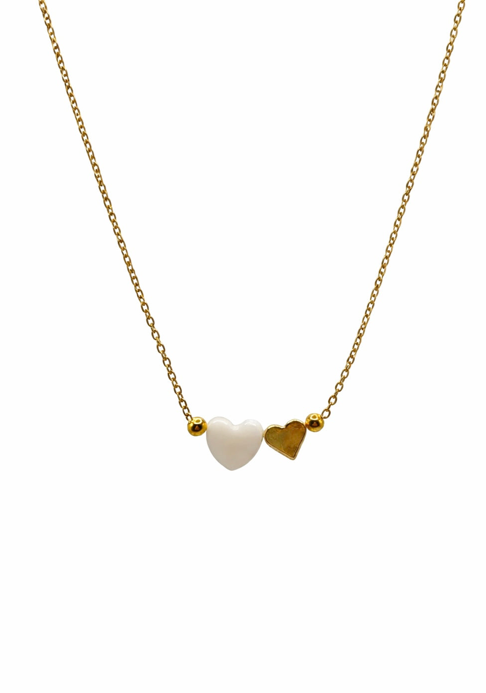 Geschenke für Mütter, Goldene Kette mit Herz, Kette mit Herz Anhänger, Geschenke für Mütter, Goldene Kette mit Herz, Kette mit Herz Anhänger
