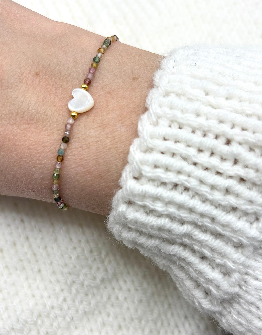 Armband mit Herz, Armband Mama, Muttertagsgeschenk Idee, Edelstein Armband, Armband für Damen, Armbänder mit Herz, Geschenk Ideen für Mama, Armband für Frauen
