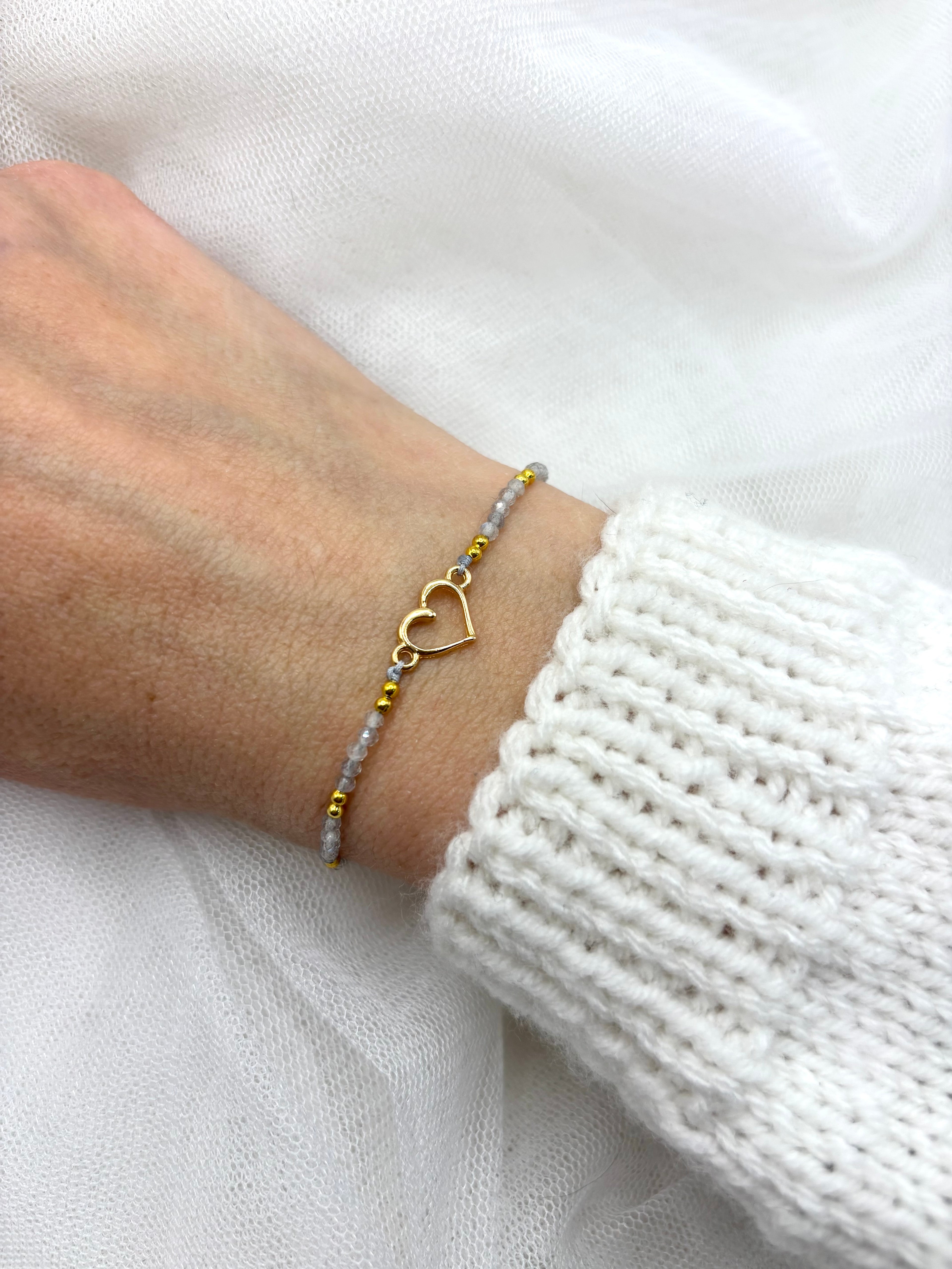 Armband mit Herz, Geschenk Freundin Idee, Geschenke für Mütter, Muttertag Geschenkideen, Armband für Damen, Geschenk für Damen
