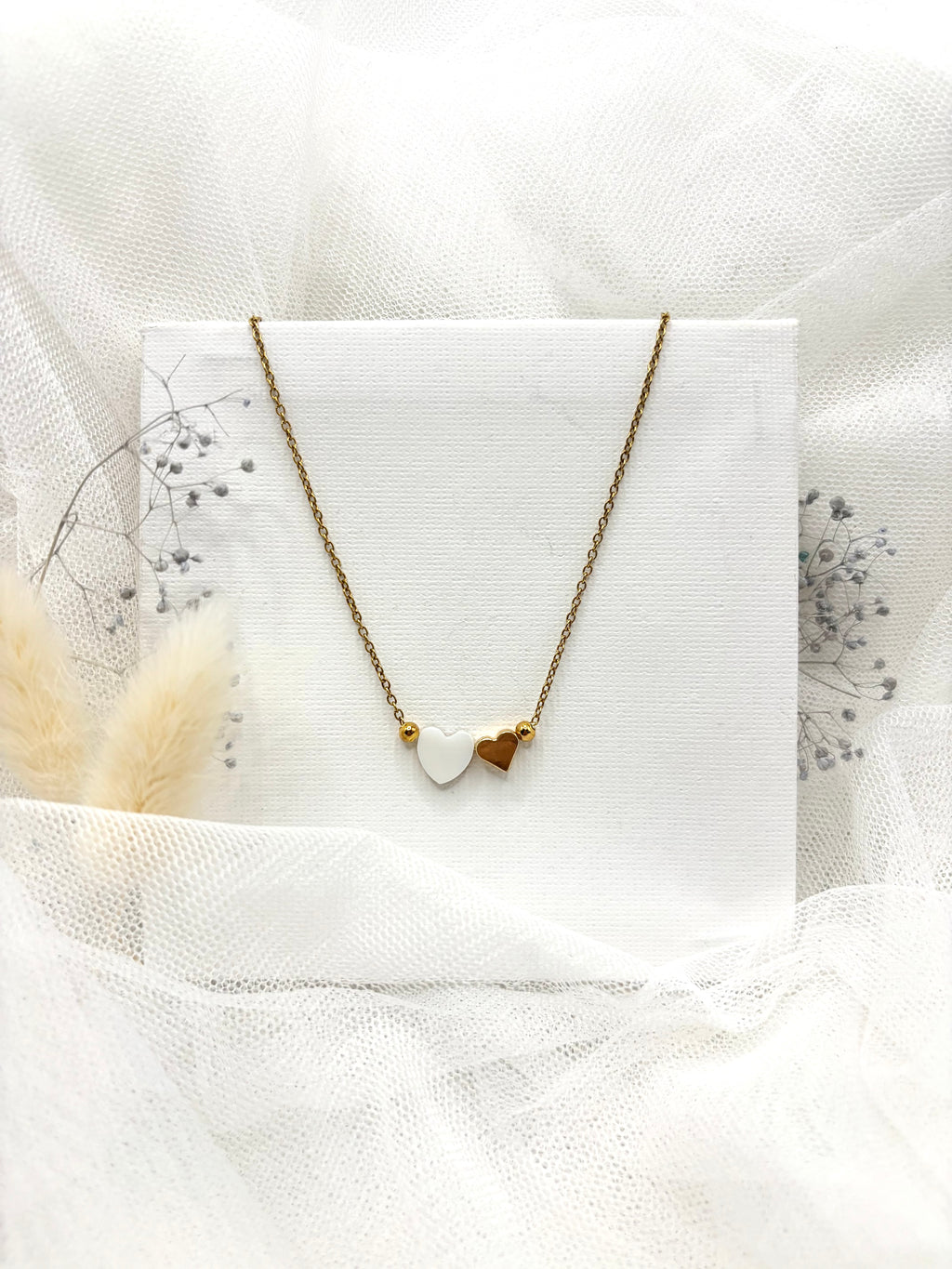 Geschenke für Mütter, Goldene Kette mit Herz, Kette mit Herz Anhänger, Geschenke für Mütter, Goldene Kette mit Herz, Kette mit Herz Anhänger