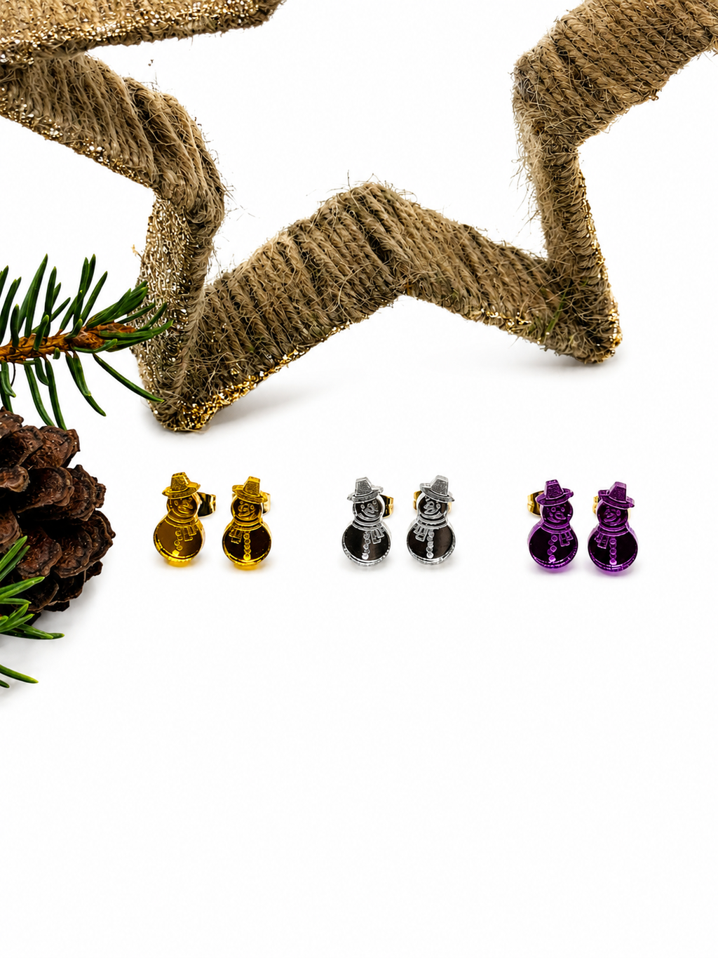 Ohrstecker Weihnachten, Geschenkidee für Damen, Kleines Geschenk Weihnachten, Ohrstecker, Kleines Wichtelgeschenk, Wichtelgeschenk Frau