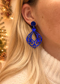 Außergewöhnliche Ohrringe Damen, Geschenk Weihnachten, Statement-ohrringe, Ohrringe Damen Hängend, Weihnachtsgeschenk für Sie