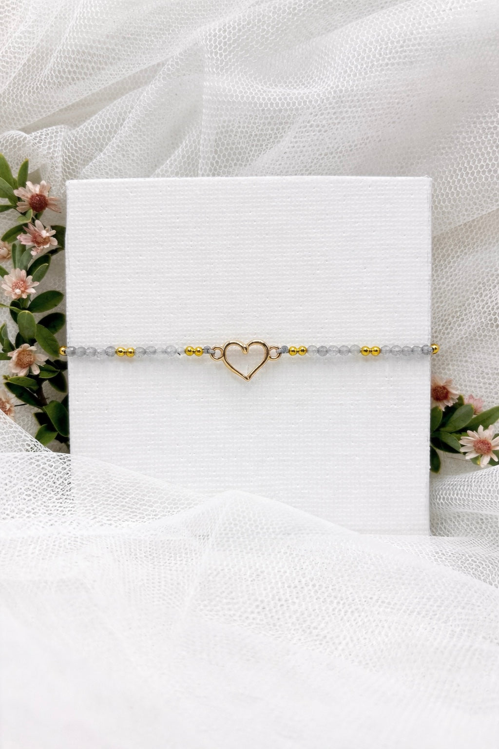 Armband mit Herz, Geschenk Freundin Idee, Geschenke für Mütter, Muttertag Geschenkideen, Armband für Damen, Geschenk für Damen