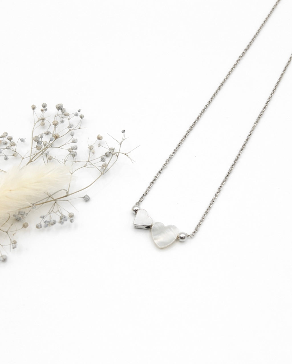Geschenkidee für Damen, Kette mit Herz, Kette mit Herz Anhänger,  Geschenke für Mütter, Kette für Frauen, Herz Kette