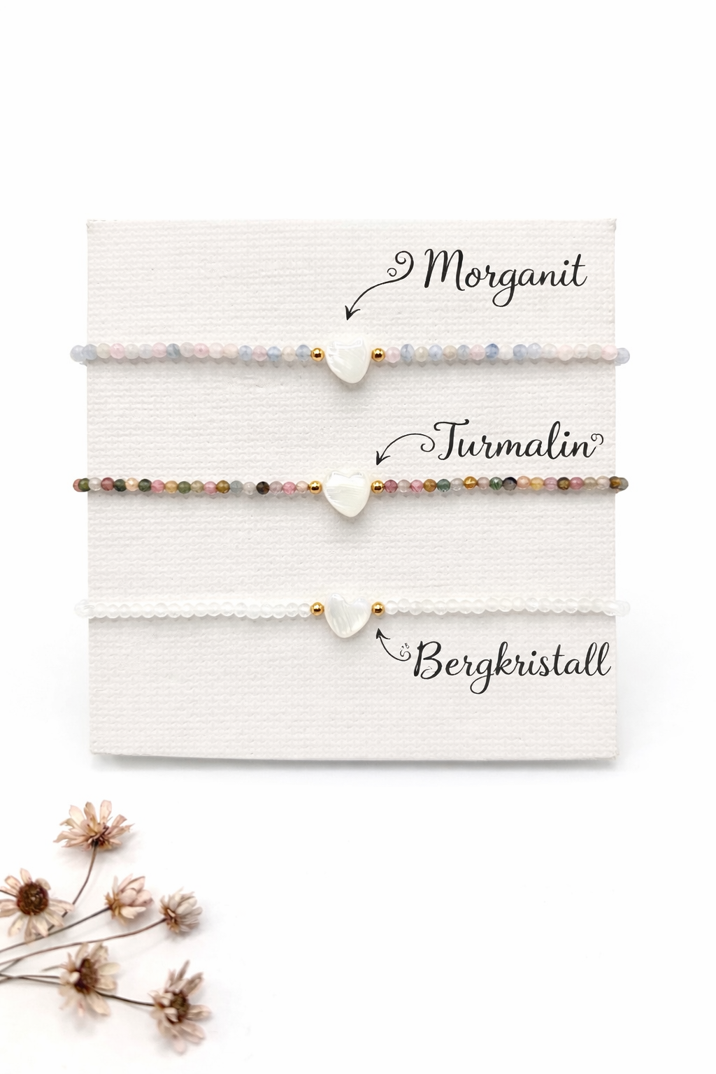 Armband mit Herz, Armband Mama, Muttertagsgeschenk Idee, Edelstein Armband, Armband für Damen, Armbänder mit Herz, Geschenk Ideen für Mama, Armband für Frauen