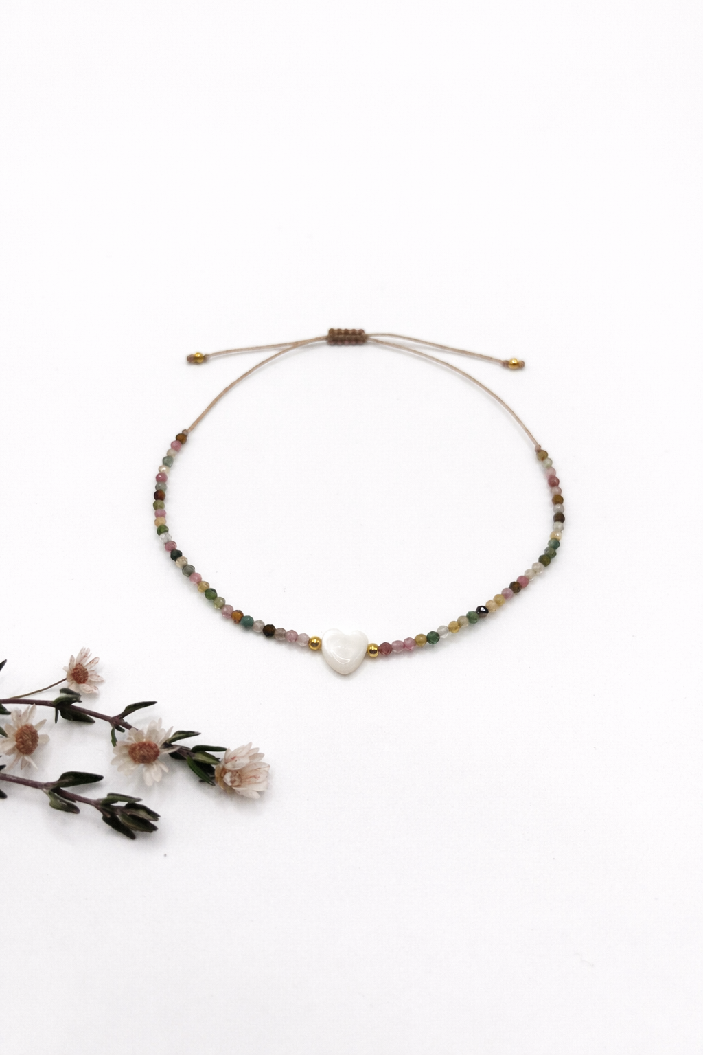 Armband mit Herz, Armband Mama, Muttertagsgeschenk Idee, Edelstein Armband, Armband für Damen, Armbänder mit Herz, Geschenk Ideen für Mama, Armband für Frauen