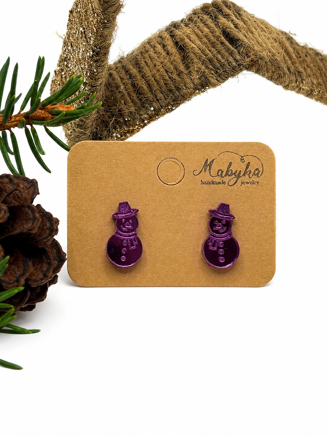 Ohrstecker Weihnachten, Geschenkidee für Damen, Kleines Geschenk Weihnachten, Ohrstecker, Kleines Wichtelgeschenk, Wichtelgeschenk Frau