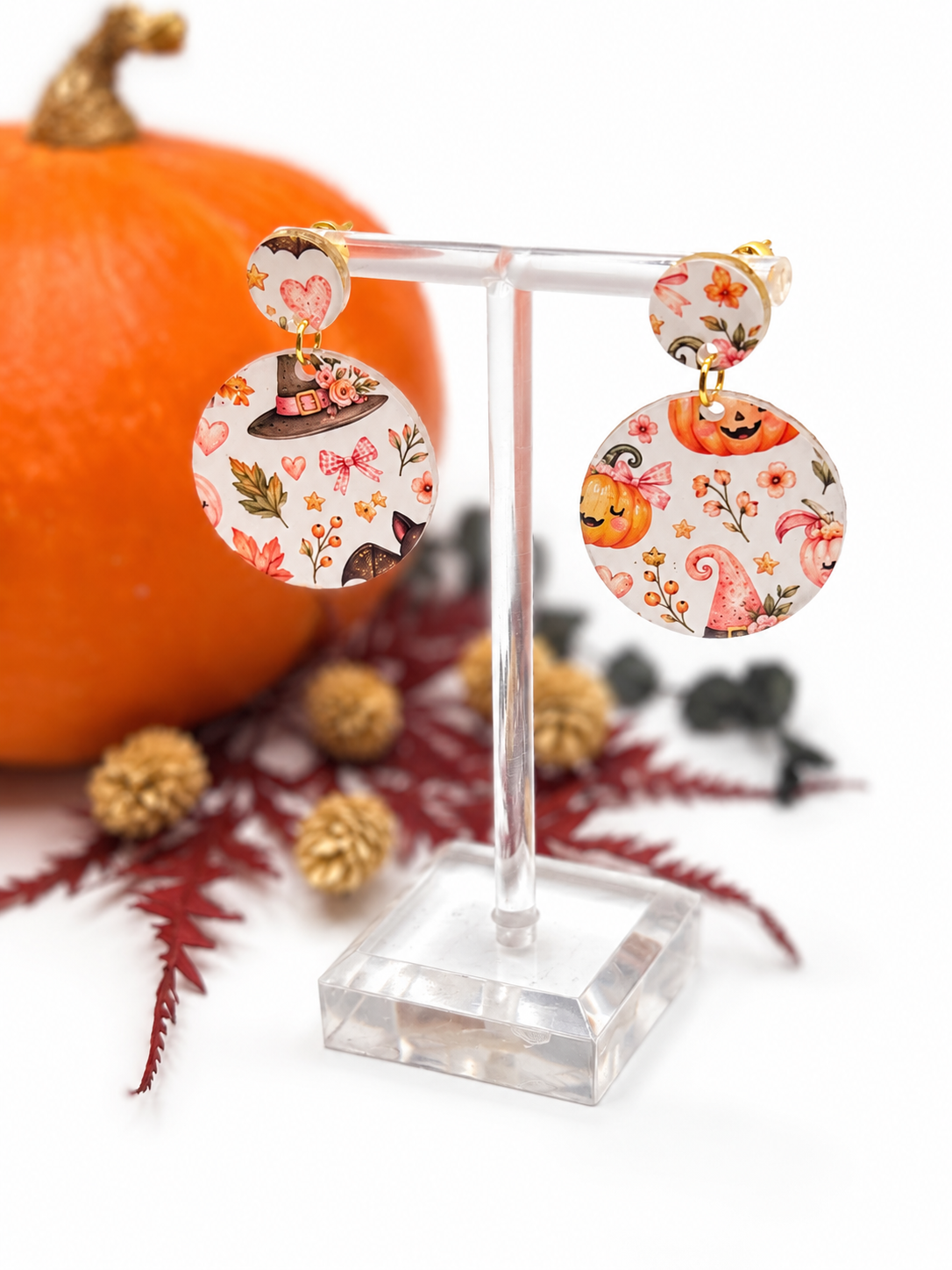 Halloween Ohrringe, Halloween Schmuck, Ohrringe Damen