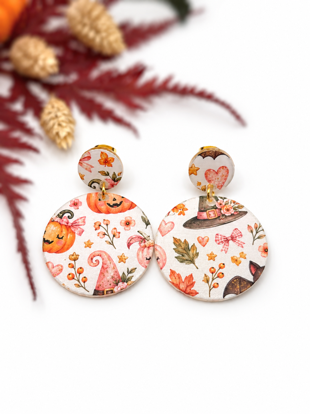 Halloween Ohrringe, Halloween Schmuck, Ohrringe Damen