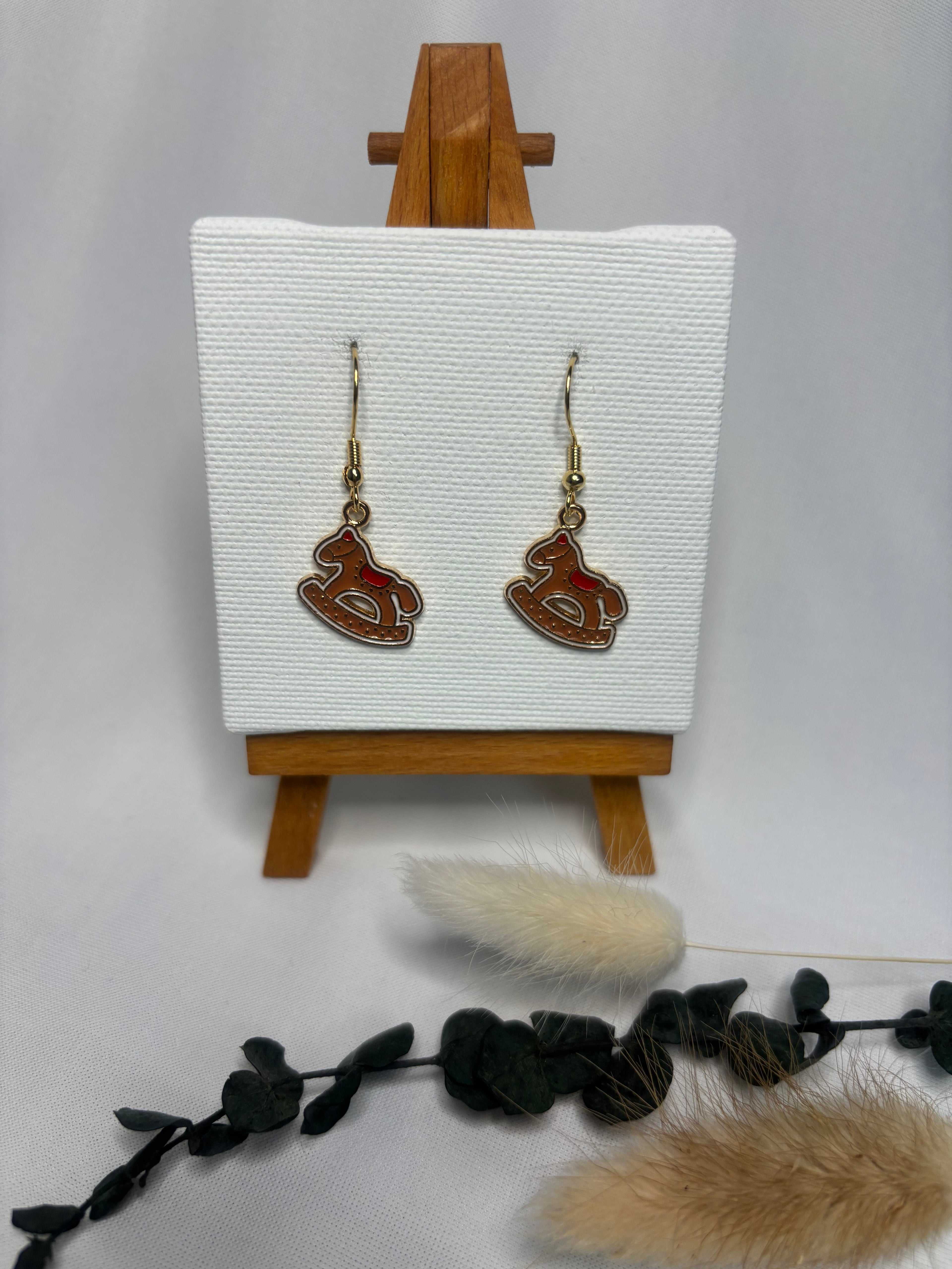 „Schaukelpferd“ Ohrringe